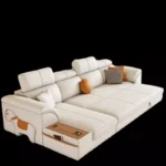 ⁦كنب زاوية متعدد المزايا فحم⁩ - الصورة ⁦4⁩