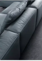 ⁦كنب مودرن جلد فاخر لغرفة المعيشة⁩ - الصورة ⁦13⁩