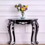 طاولة كونسول خشب بتصميم كلاسيكي