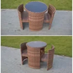 ⁦جلسة خارجية شيك مع طاولة وكرسين⁩ - الصورة ⁦2⁩