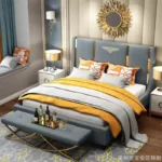 ⁦سرير غرفة نوم بشكل شيك⁩ - الصورة ⁦3⁩