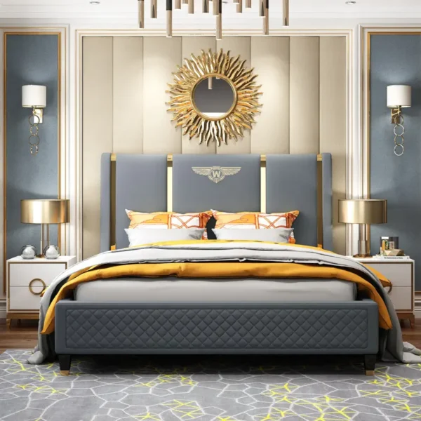 سرير غرفة نوم بشكل شيك