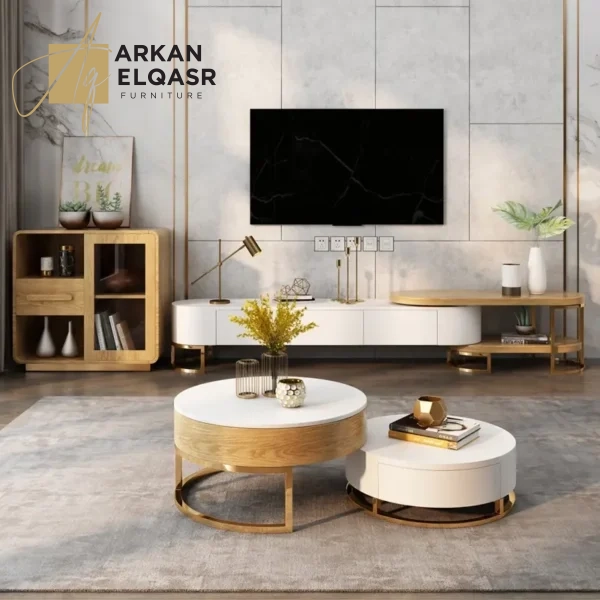طاولة قهوة تصميم ايطالى مميز