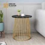 ⁦طاولة جانبية من الاستيل بتصميم مثالي⁩ - الصورة ⁦2⁩
