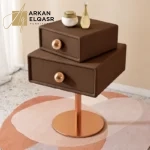 طاولة جانبية بدرجين بتصميم شيك