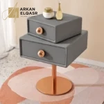 طاولة جانبية بدرجين بتصميم شيك