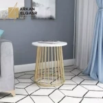 طاولة جانبية من الاستيل بتصميم مثالي