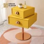 طاولة جانبية بدرجين بتصميم شيك
