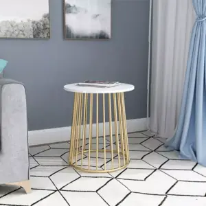 طاولة جانبية من الاستيل بتصميم مثالي