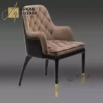 طاولة طعام رخام فاخرة بتصميم اسبانى مع كراسي