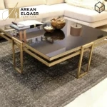 طاولة قهوة فاخرة لغرفة المعيشة