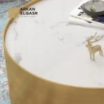 طاولة قهوة دائرية مودرن بتصميم ايطالى