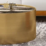 طاولة قهوة دائرية مودرن بتصميم ايطالى
