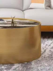 طاولة قهوة دائرية مودرن بتصميم ايطالى