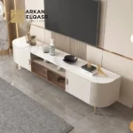 طقم طاولات تلفزيون و قهوة فخمة وانيقة