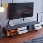 طقم طاولات قهوة وتلفاز مودرن شيك