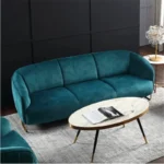 طقم جلوس فخم من كنب ثنائي و كرسي