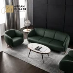 طقم جلوس فخم من كنب ثنائي و كرسي