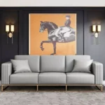 طقم كنب صالة شيك وبسيط