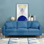 طقم جلوس كنب بتصميم راقي متعدد الألوان