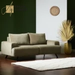 كنب مقعدين قماش بتصميم أفوندال