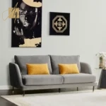 كنب مخملي بتصميم مريح و مميز