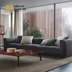 كنبة اميركي مودرن بتصميم بسيط