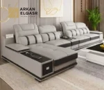 كنبة زاوية مودرن بمميزات متعددة