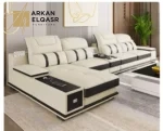 كنبة زاوية مودرن بمميزات متعددة