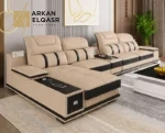 كنبة زاوية مودرن بمميزات متعددة