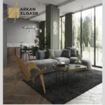 كنبة زاوية أنيقة و مميزة بتصميم مودرن