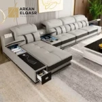 كنبة زاوية مودرن بمميزات متعددة