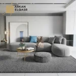 كنبة زاوية أنيقة و مميزة بتصميم مودرن
