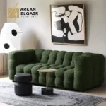 كنب قماش مخملي حديثة و عصرية