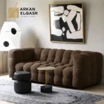 كنب قماش مخملي حديثة و عصرية