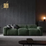 كنبة مودرن بتصميم حديث مريح مع بوف