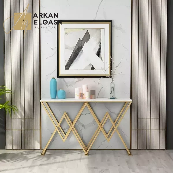 كونسول رخامي شيك وبسيط