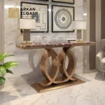 طاولة كونسول رخامية بتصميم حديث