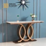 طاولة كونسول رخامية بتصميم حديث