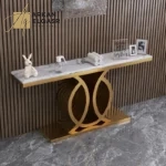طاولة كونسول رخامية بتصميم حديث