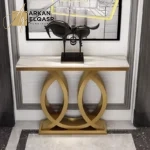 طاولة كونسول رخامية بتصميم حديث