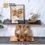 طاولة كونسول رخامية بتصميم حديث
