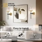 مصباح حائط جانبى شيك وعصري