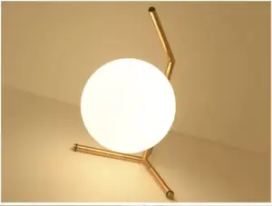 مصباح مودرن استيل مذهب شيك 