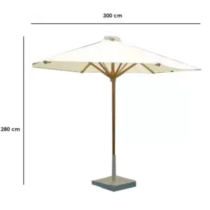 مظلة جلسات خارجية معالج ضد درجات الحرارة 