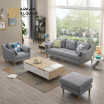 طقم كنب بتصميم راقي ومريح