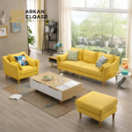 طقم كنب بتصميم راقي ومريح