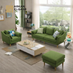 طقم كنب بتصميم راقي ومريح