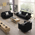 طقم كنب بتصميم راقي ومريح