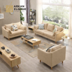 طقم كنب بتصميم راقي ومريح